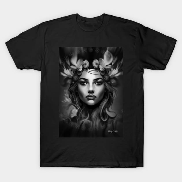 Godess of the forrest T-Shirt by mark-chaney